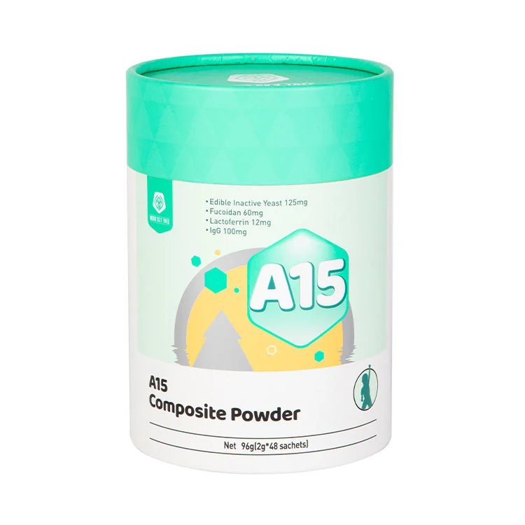 Proteinpulverpappersbehållare